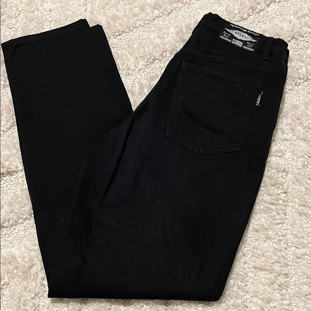 Vintage, like new Z. Cavaricci Black Jeans